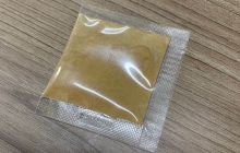 廣西老中醫來湖南恒為公司現場中藥粉末包裝機試機打樣